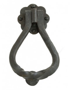 the anvil pear shaped door knocker 