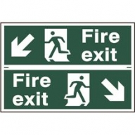 fire exit / running man sign