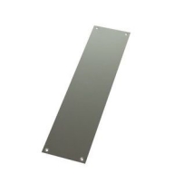 finger plate - stainless steel