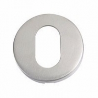 zcs2003 oval profile escutcheon stainless steel