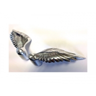 designer mini angel wing cabinet handle