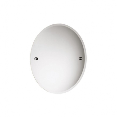 LW29CP Tempo Wall Mounted Oval Mirror 400x500mm