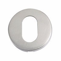 Zoo Hardware ZCS2003 Oval Profile Escutcheon Stainless Steel