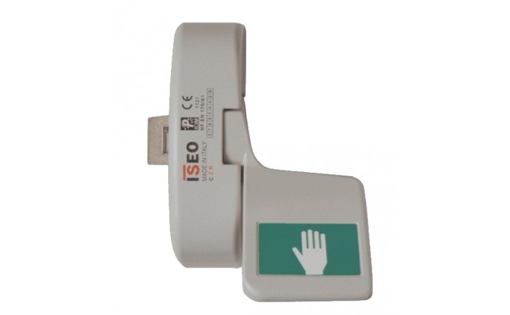 iseo push pad latch emergency exit device