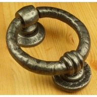 bronze / pewter ring door knocker