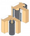 heavy duty hinge guard