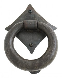 the anvil ring door knocker