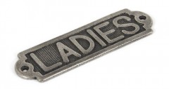the anvil 'ladies' sign