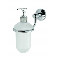 lw27cp tempo glass liquid soap dispenser and holder