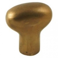 pewter/bronze potato cabinet knob