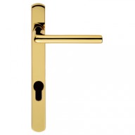 szs01np92 rosa narrow plate pvc door handle