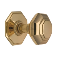 heritage brass v890 octagonal centre door knob