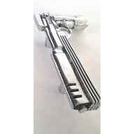 small gun designer door pull handle