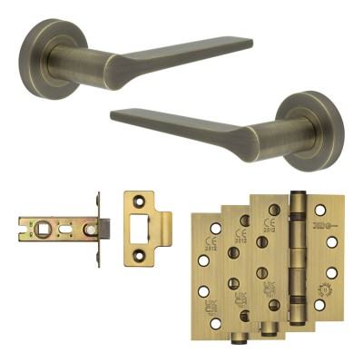 gio doo handle pack antique brass 