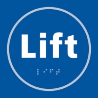 standard lift sign