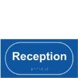 reception sign