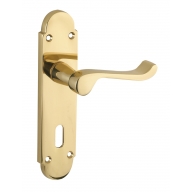 fb011 oxford levers polished brass