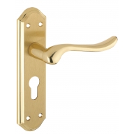 fb041 lincoln levers brass
