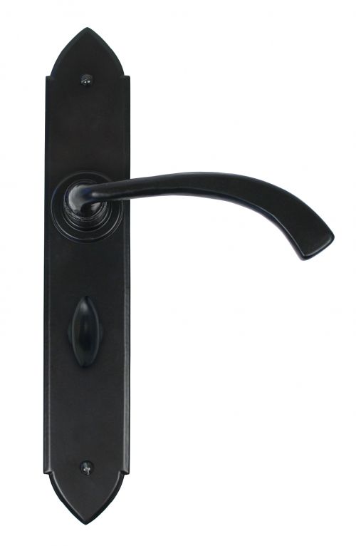 Anvil Gothic Curved Sprung Lever Bathroom Set
