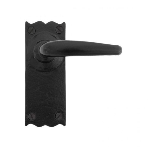 Anvil Oak Lever Latch Set