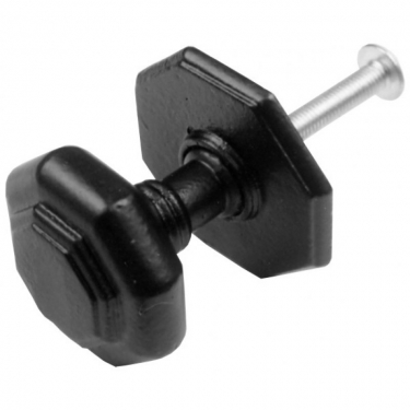 Kirkpatrick 3370 Black Antique Centre Door Knob