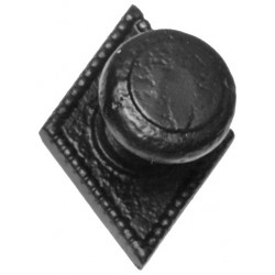 Kirkpatrick 3072 Black Antique Centre Door Knob