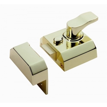 Carlilse brass RCN8340 Deadlocking Rim Cylinder Nightlatch 40mm 3 Keyed