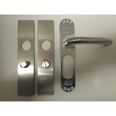 ZCSIP19/ZCS33SS 19mm RTD Lever On Bathroom Backplate 57mm Centres