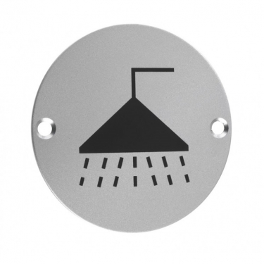 ZSA04 76mm Shower Sign SAA